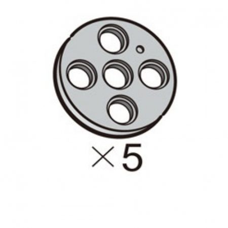 Pulley-Circle-L (SPO-4PR(GR)) 5pcs