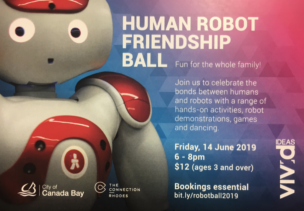 VIVID Festival – Human Robot Friendship Ball